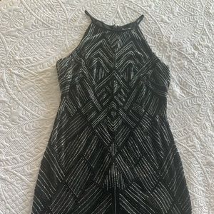 Beaded cocktail dress